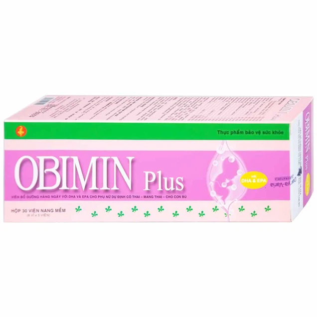 Obimin Plus bổ sung vitamin cho bà bầu